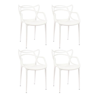 Set of 4 Style Armchair