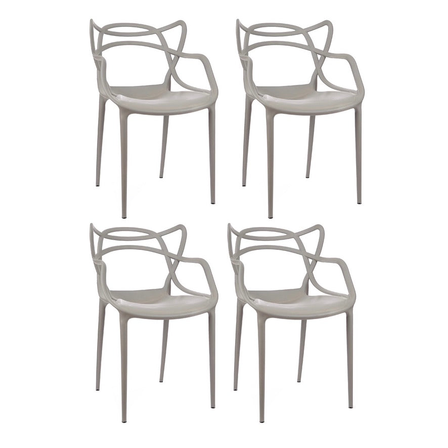 Set of 4 Master Style Armchair