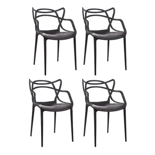 Set of 4 Master Style Armchair