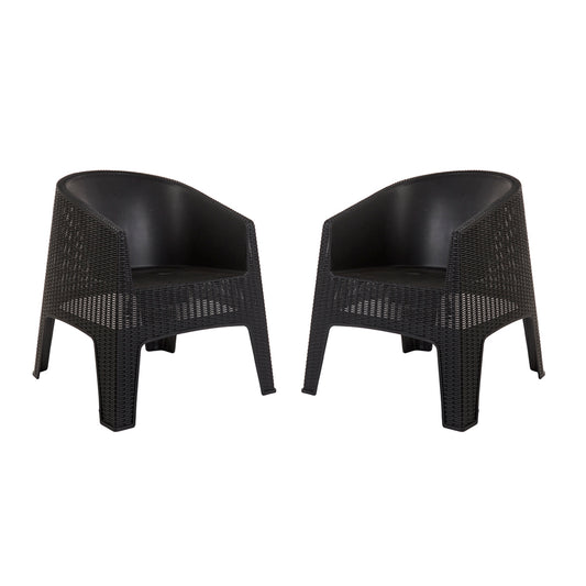 Set of 2 Ibiza Rattan Armchair