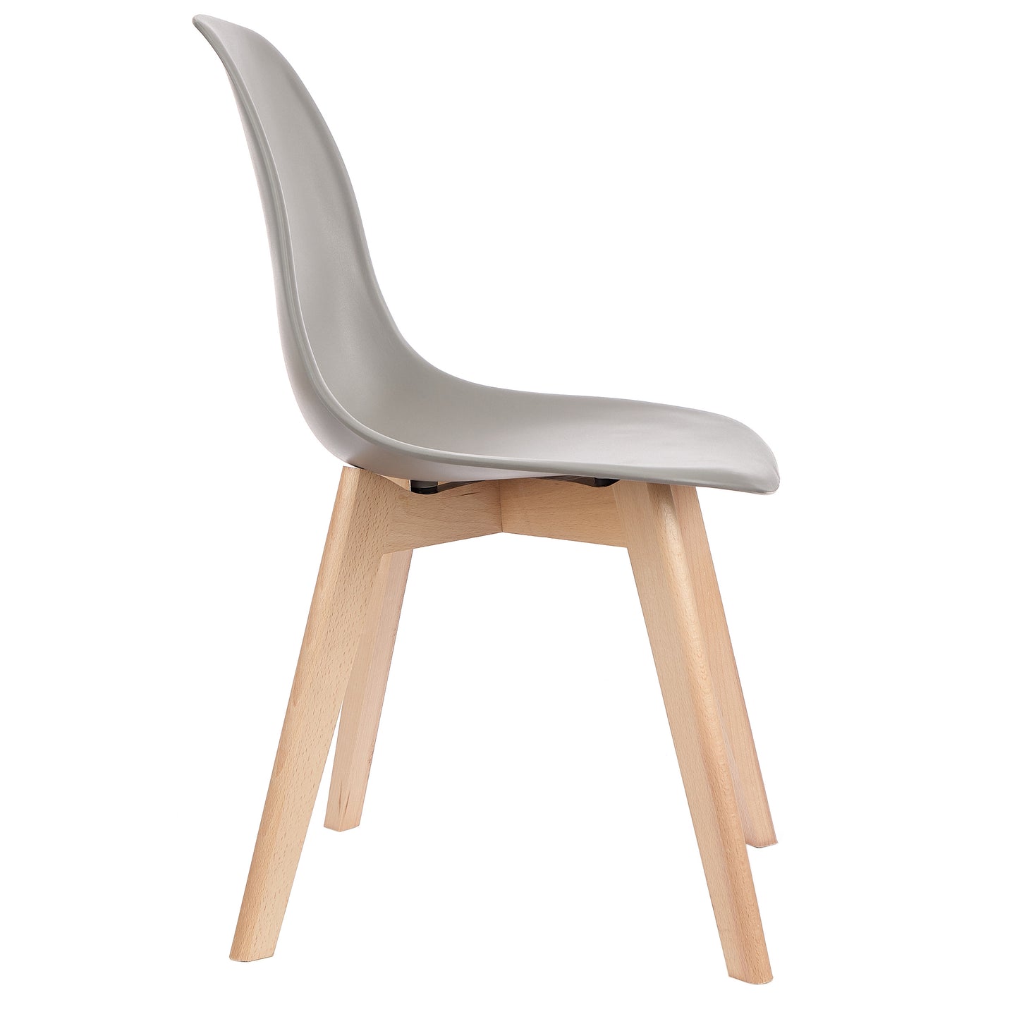 Magnolia Modern Wooden Legs  Side Chair