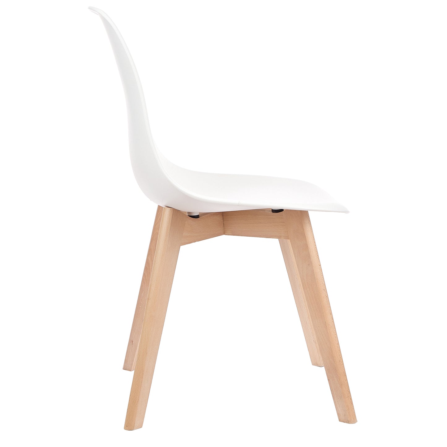 Magnolia Modern Wooden Legs  Side Chair