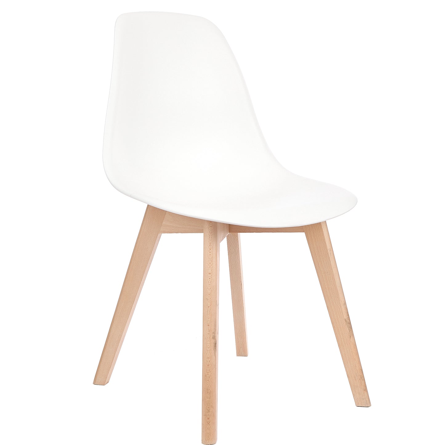 Magnolia Modern Wooden Legs  Side Chair