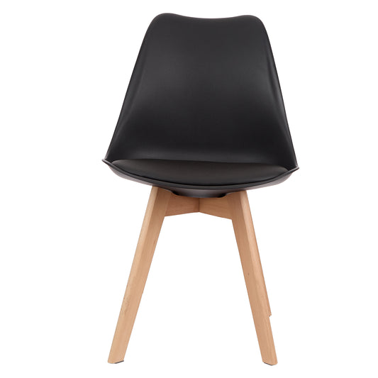 Tulip Modern Wooden Legs DSW Side Chair